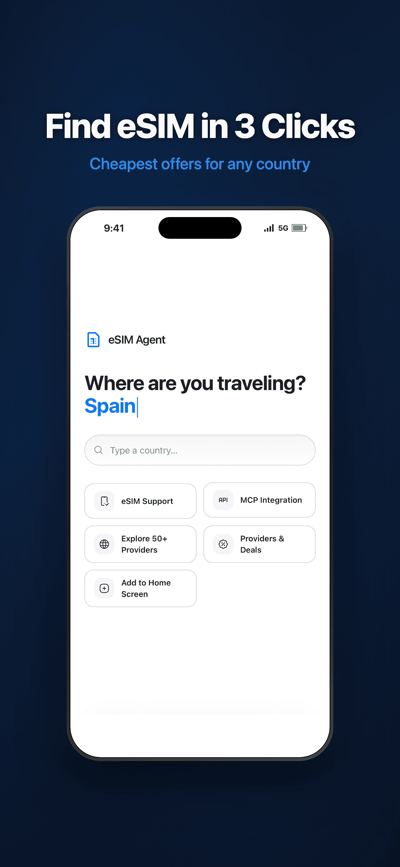 eSIM Agent screenshot 1