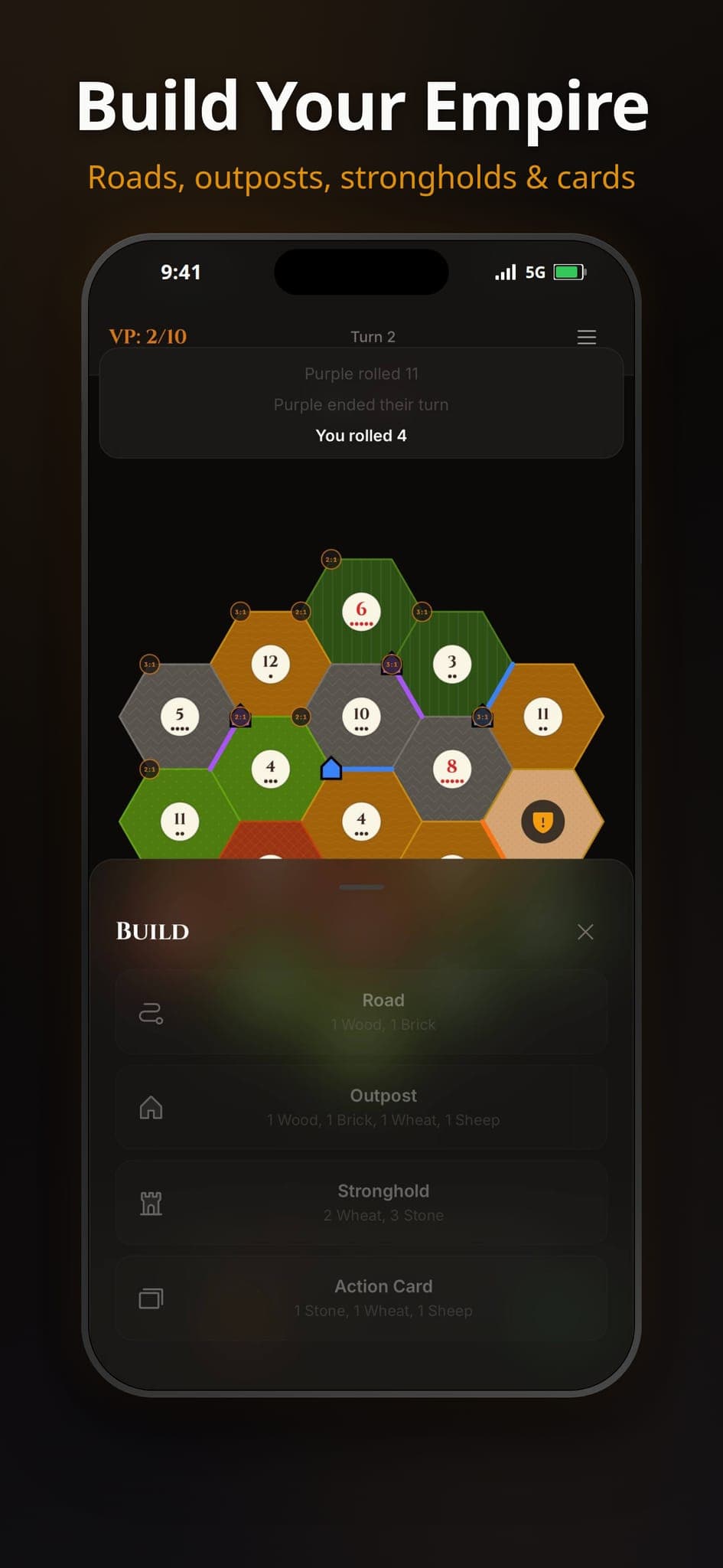 Hexland – Solo Hex Strategy screenshot 4