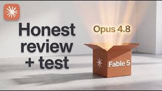 Fable 5 ONE SHOT build experiment. Honest review and comparison with Opus 4.8